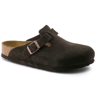 Birkenstock Birkenstock Suede Boston - Mocha