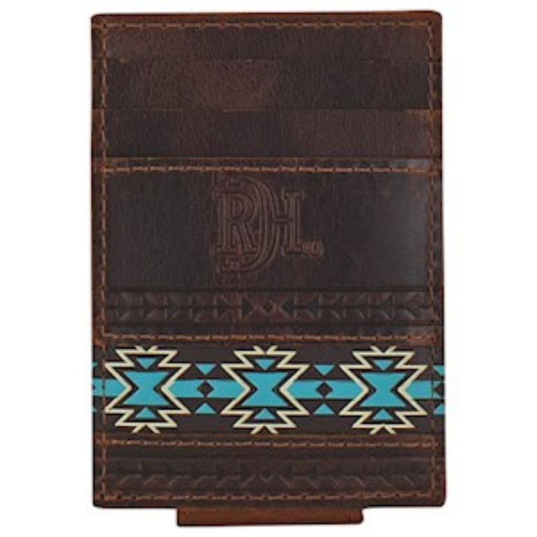 Red Dirt Hat Co Red Dirt Hat Co Card Case With Magnet Clip - Southwest Pattern