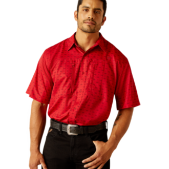 Ariat Ariat VentTek S/S Shirt - Haute Red