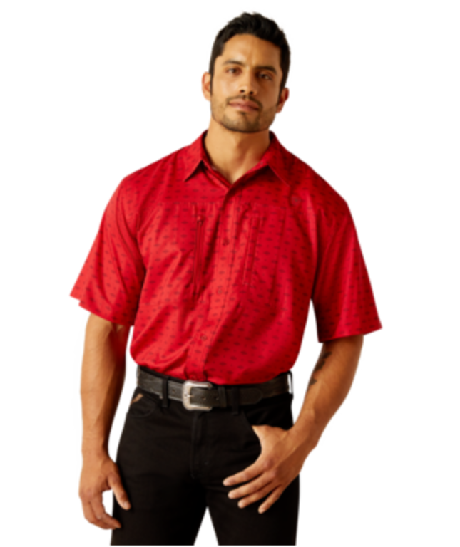 Ariat Ariat VentTek S/S Shirt - Haute Red