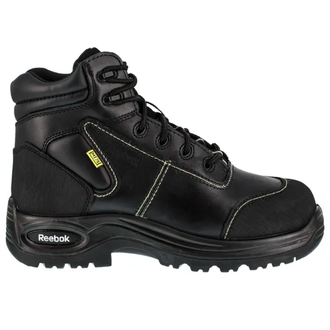 Reebok Reebok 6” Flex Internal Met Guard/Comp Toe Sport Boot - Black