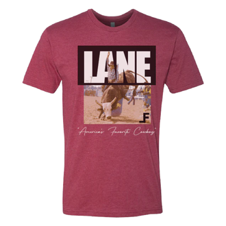 Lane Frost Lane Frost America’s Favorite Cowboy Tshirt