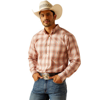 Ariat Ariat Pro Knox L\S Shirt - Coral