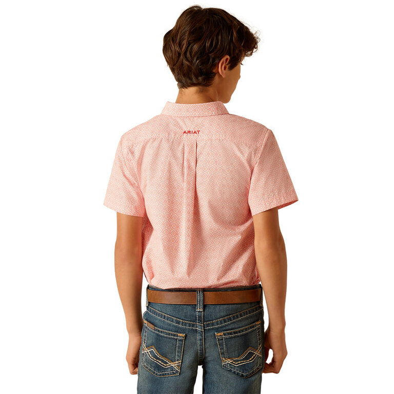 Ariat Ariat Kamden S/S Shirt - Coral