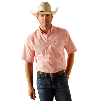 Ariat Ariat Kamden S/S Shirt - Coral