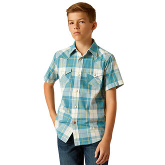 Ariat Ariat Harry Retro Snap S/S Shirt - Gasoline