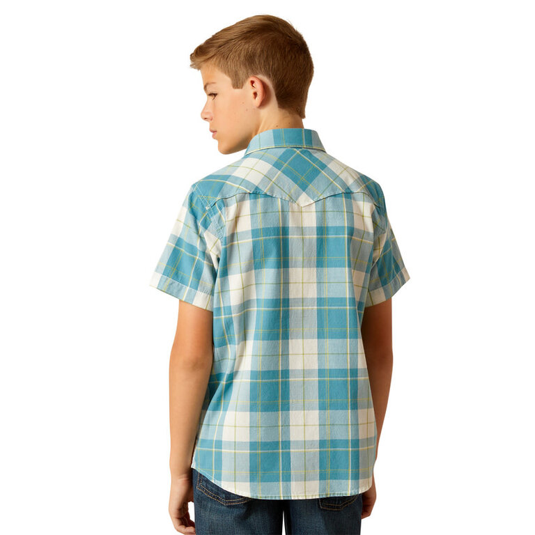 Ariat Ariat Harry Retro Snap S/S Shirt - Gasoline