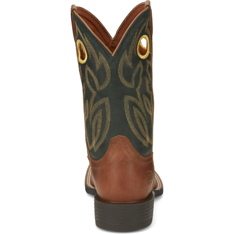Justin Justin Bowline Whiskey Brown Western Boot