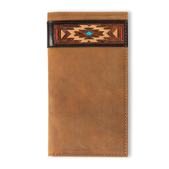 Ariat Ariat Southwestern Aged Bark Rodeo Wallet