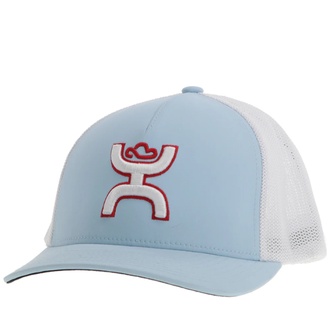 Hooey Hooey Coach Light Blue 6 Panel Flex Fit