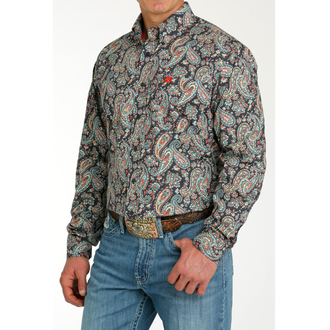 Cinch Cinch L/S Paisley Shirt
