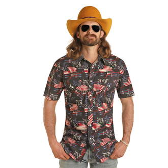 Rock and Roll Rock And Roll  S/S Snap Shirt - American Dale