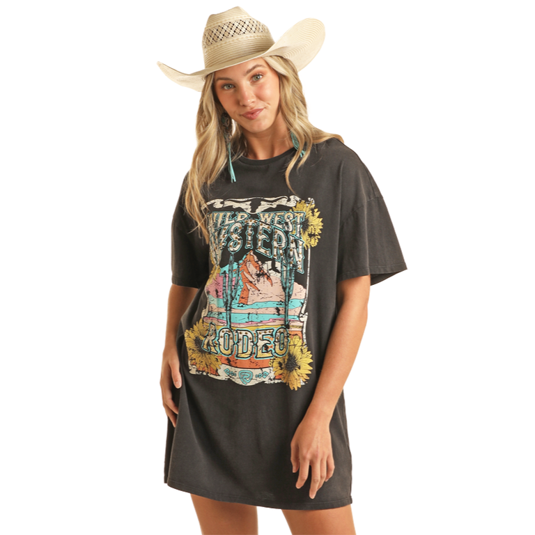 Rock and Roll Rock And Roll Wild West Tshirt Dress