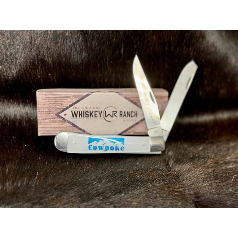 Whiskey Bent Whiskey Ranch Cowpoke Menthol Trapper Knife