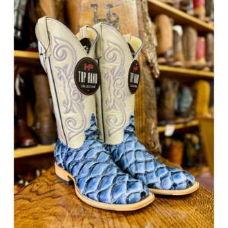 Horse Power Horse Power Top Hand By Anderson Bean Sky Blue Big Bass