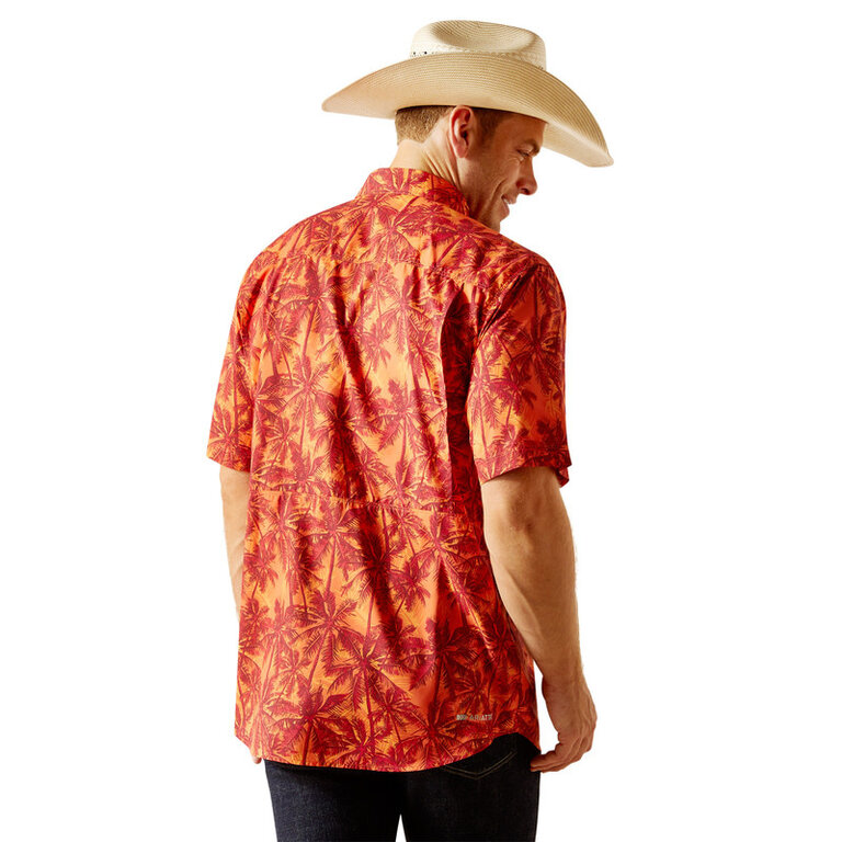 Ariat Ariat VentTek Outbound S/S Shirt - Red Dwarf
