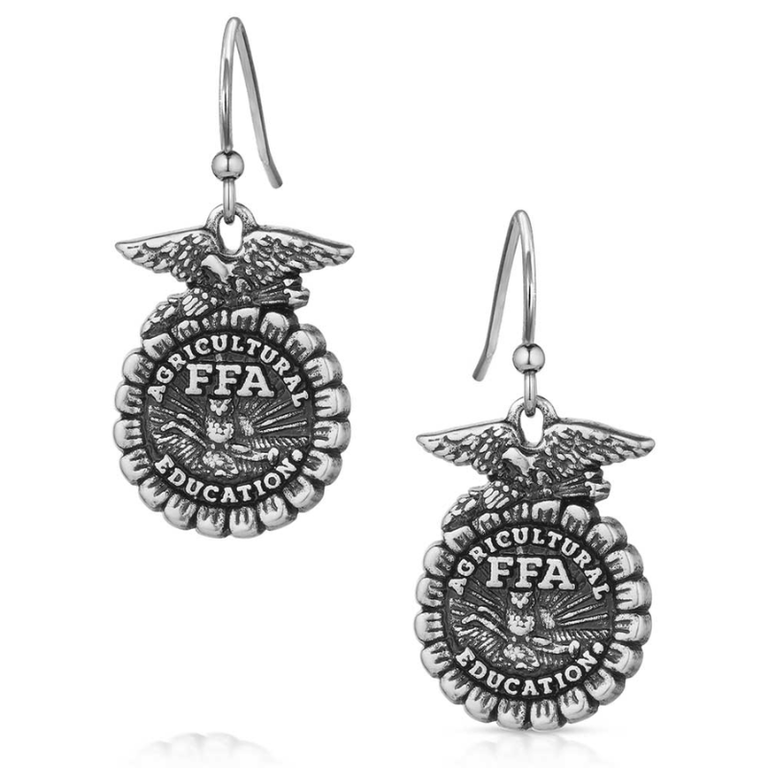 Montana Silversmiths Montana Silversmiths FFA Emblem Earrings