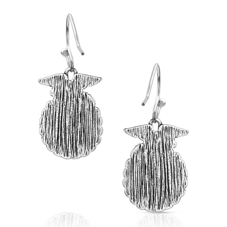 Montana Silversmiths Montana Silversmiths FFA Emblem Earrings