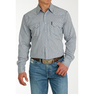 Cinch Cinch L/S Snap Print Modern Fit Shirt