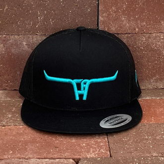 Cactus Alley Hat Co Cactus Alley Hat Co - Longhorn - Turquoise/Black