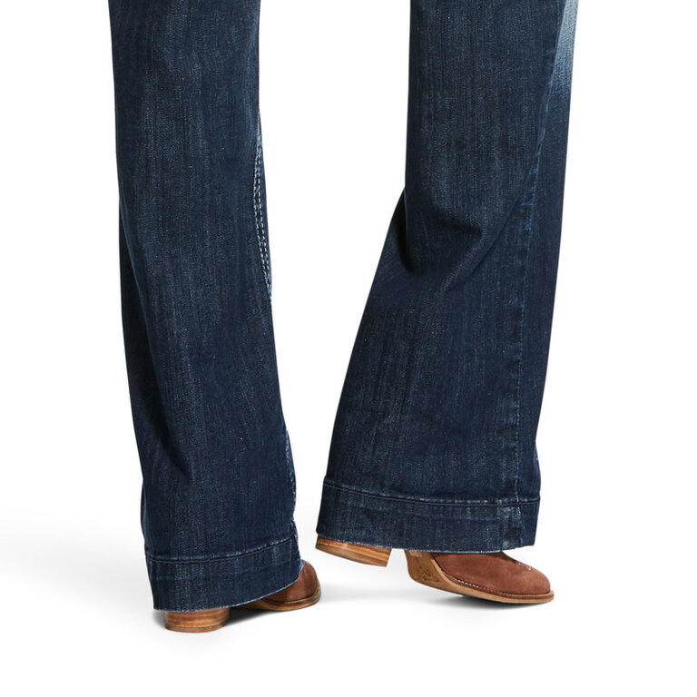 Ariat Ariat Mid-Rise Trouser Entwined Jeans - Marine