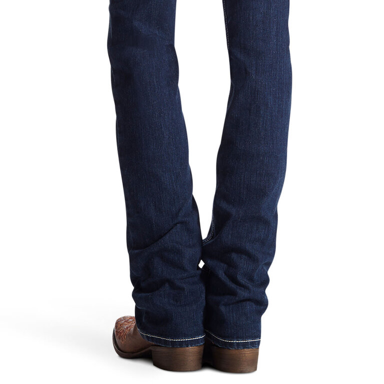 Ariat Ariat Mid-Rise Icon Straight Leg Jeans - Ocean