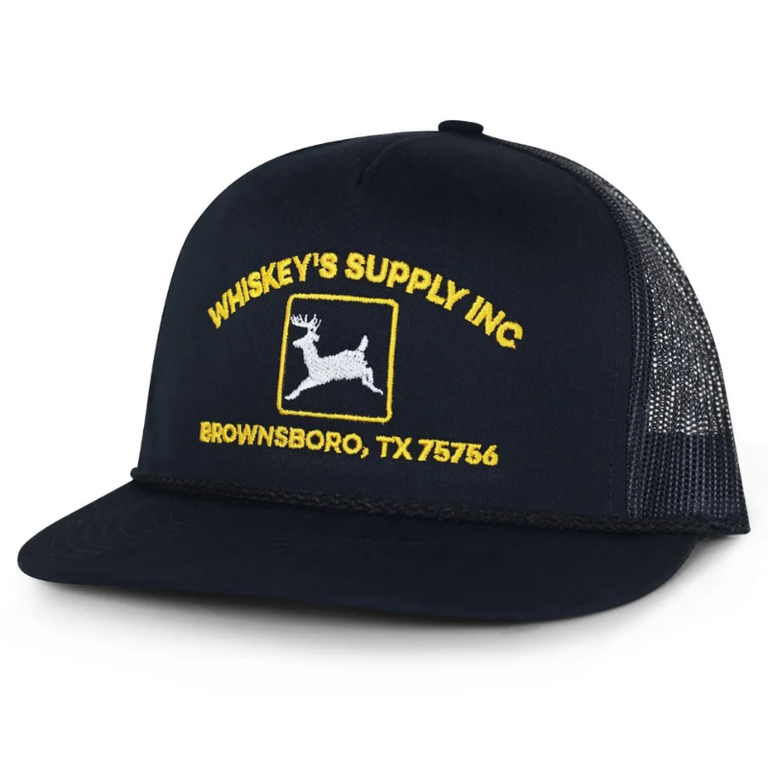 Whiskey Bent Whiskey Bent Supply Co Cap - Black