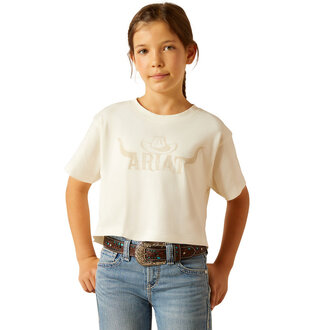 Ariat Ariat Wild Hat S/S Tshirt - Coconut Milk