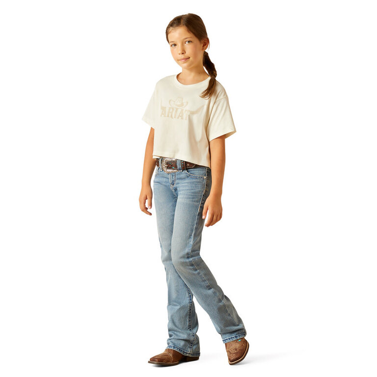 Ariat Ariat Wild Hat S/S Tshirt - Coconut Milk