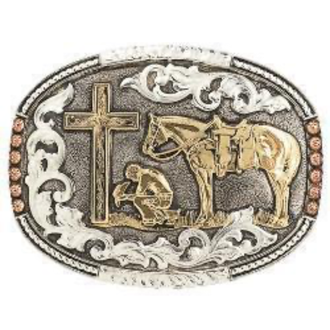 Crumrine Crumrine Cowboy Prayer Buckle