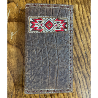 3D 3D Embroidered Buck Lace Rodeo Wallet