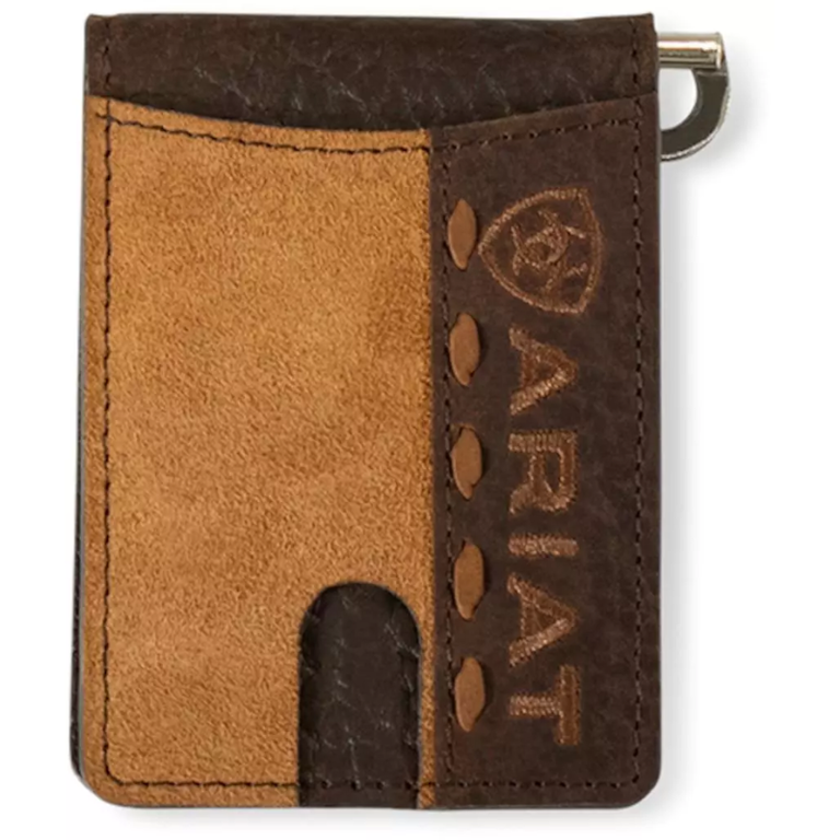 Ariat Ariat Croco Tan Bifold Money Clip