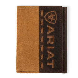 Ariat Ariat Croco Tan Trifold Wallet
