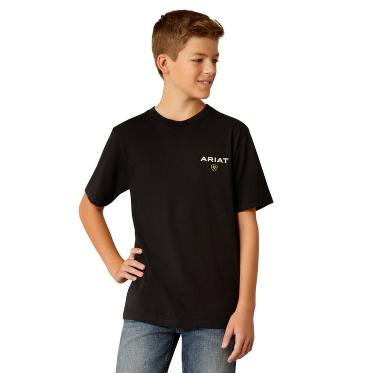 Ariat Ariat American Rancher S/S Tshirt - Black