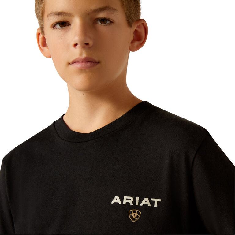 Ariat Ariat American Rancher S/S Tshirt - Black