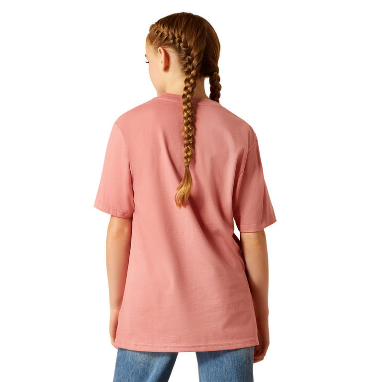 Ariat Ariat Mini Cow Squad S/S Tshirt - Dusty Rose