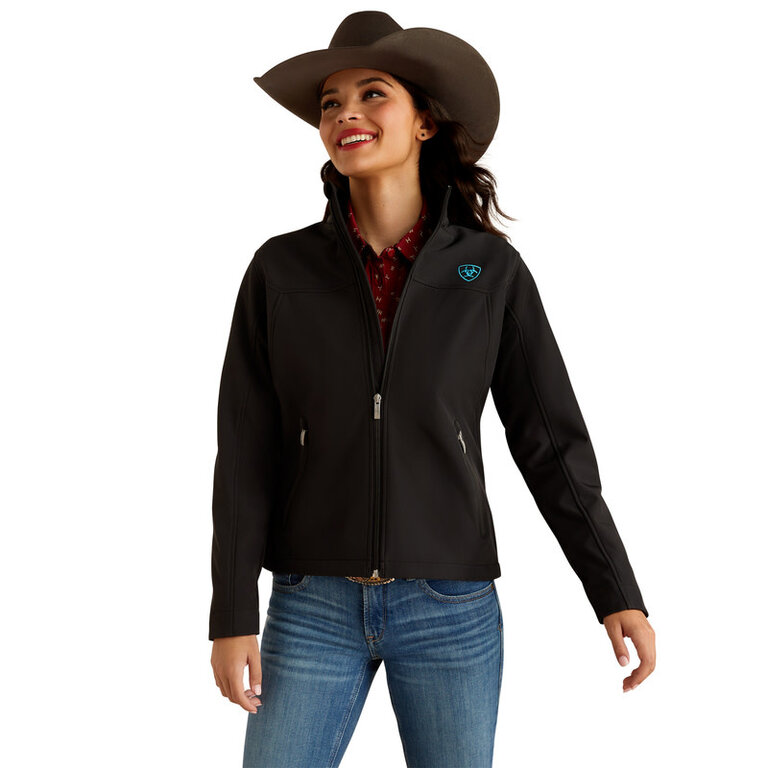 Ariat Ariat New Team Softshell Jacket - Black/Serrano Southwest Print