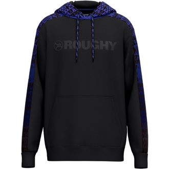 Hooey Hooey Roughy Canyon Hoodie - Black/Blue Aztec