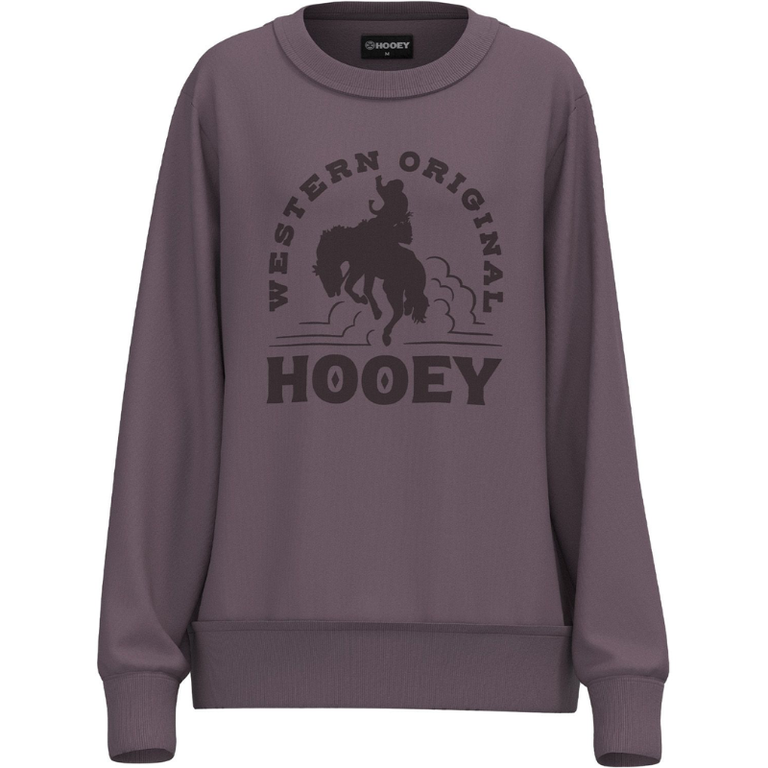 Hooey Hooey Homey Pullover - Purple