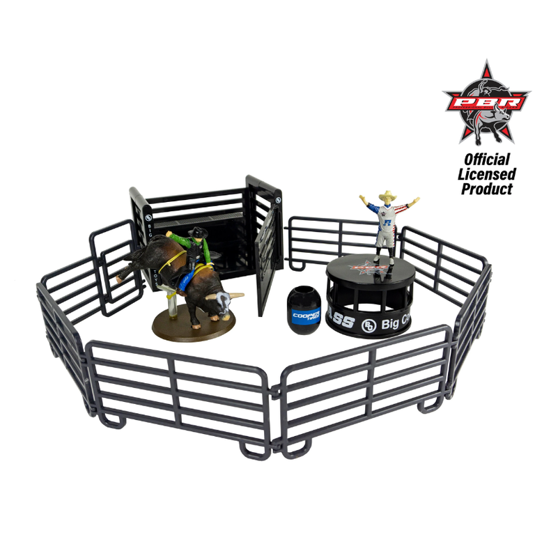 Big Country Toys Big Country Toys PBR 13 Piece Bull Riding Set