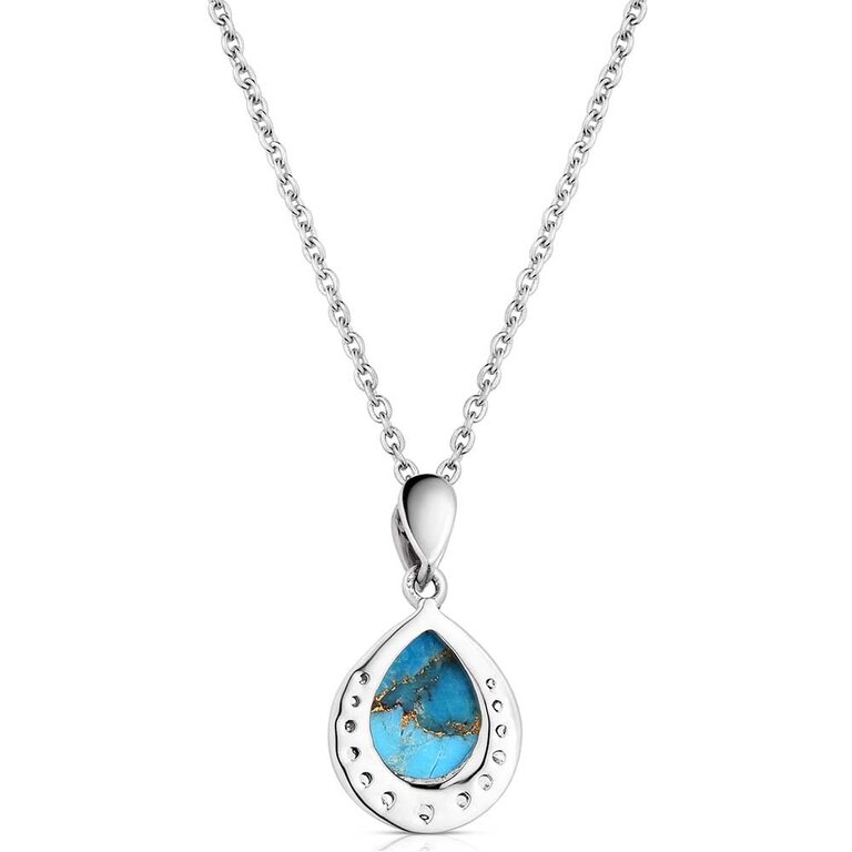 Montana Silversmiths Montana Silversmiths Blue Rivers Turquoise Necklace