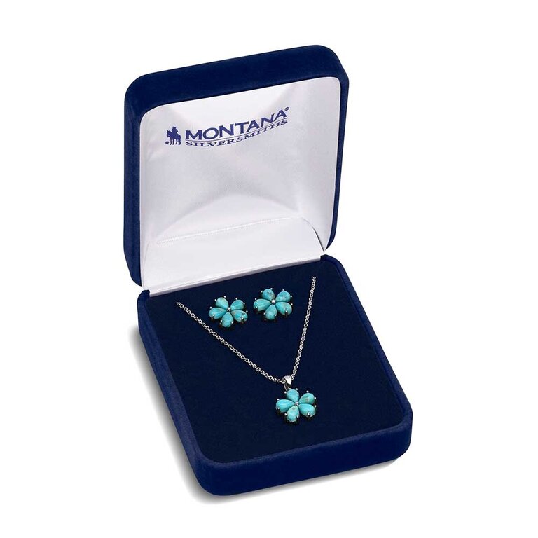 Montana Silversmiths Montana Silversmiths Floral Sky Set
