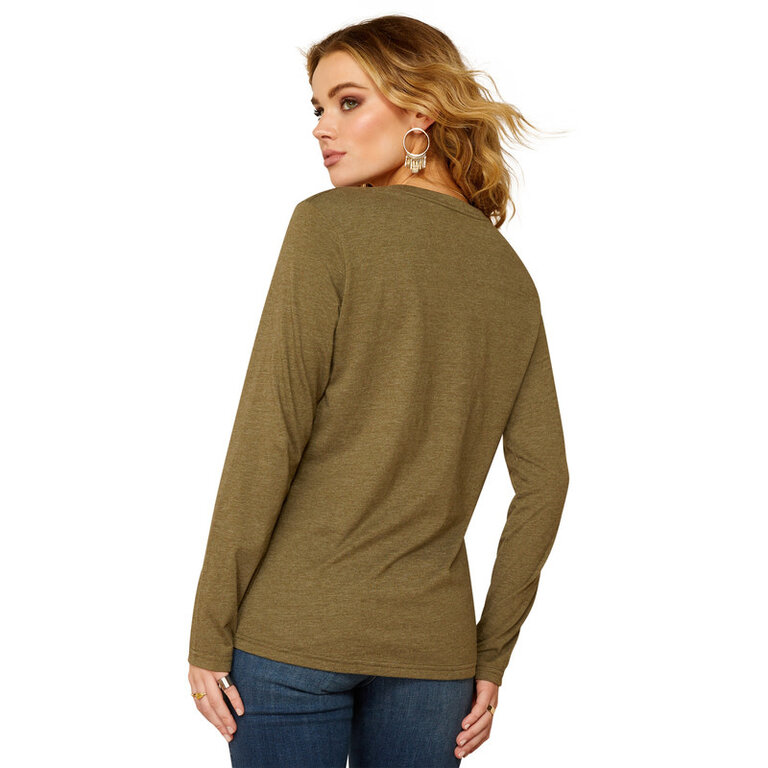 Ariat Ariat Farmers Feed Families L/S Tshirt - Military Heather