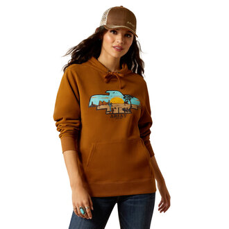 Ariat Ariat Horizon Hoodie - Chestnut Horse