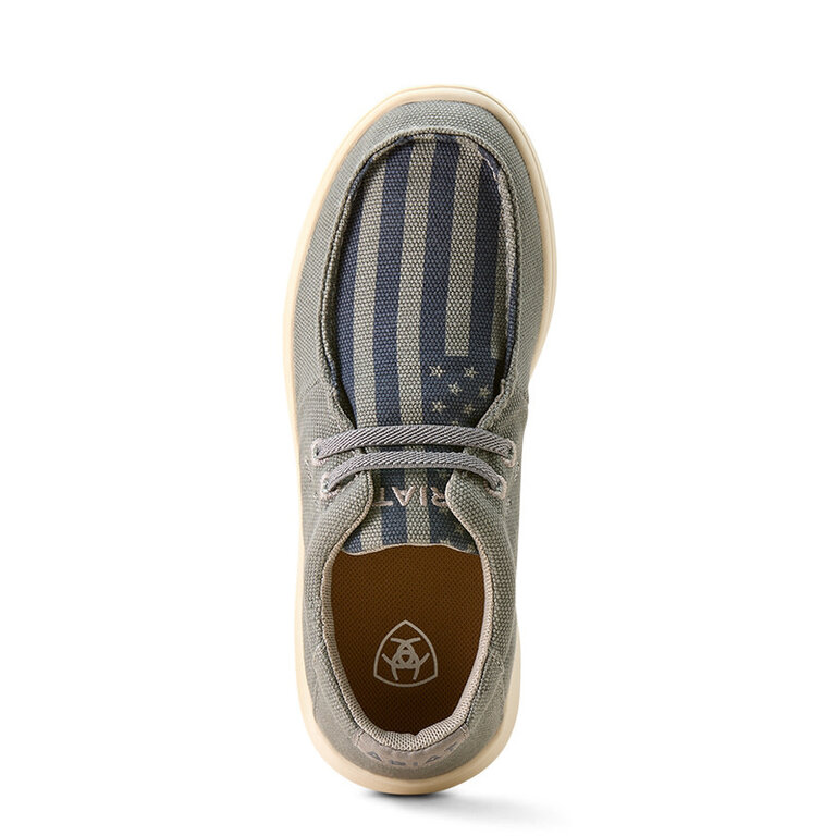 Ariat Ariat American Flag Hilo - Coastal Grey