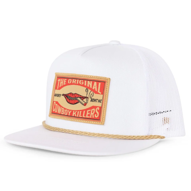 Whiskey Bent Whiskey Bent Matchbox Cap - White