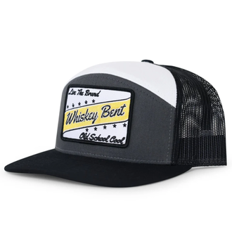 Whiskey Bent Whiskey Bent OSC 7 Cap - Black/White/Grey