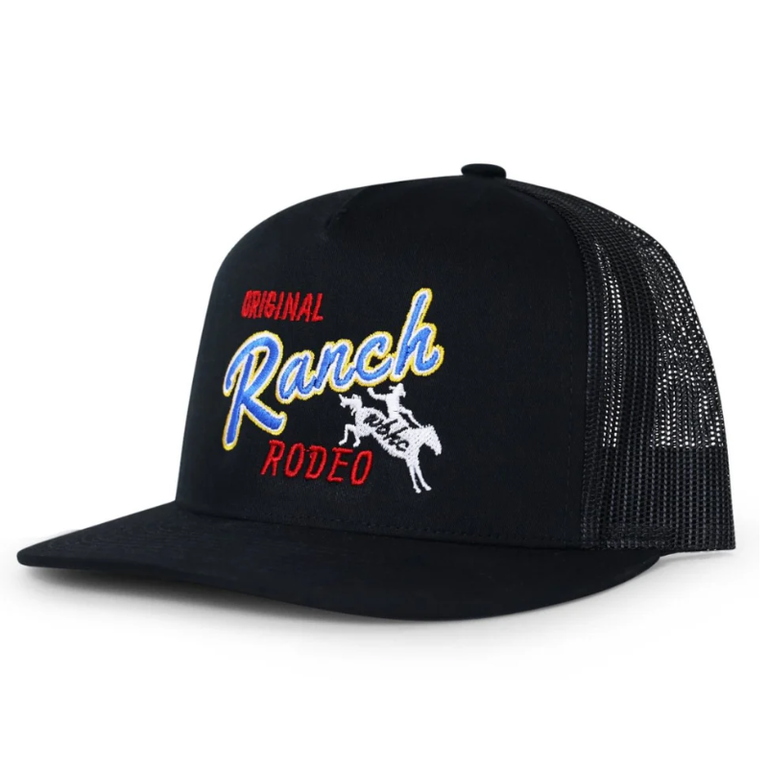 Whiskey Bent Whiskey Bent Ranch Rodeo Cap - Black