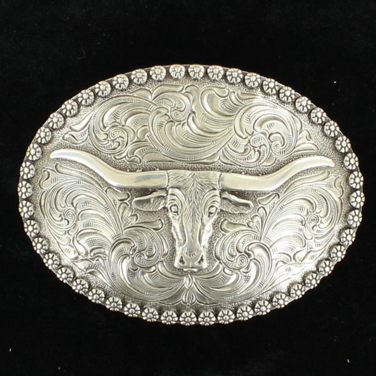 Nocona Nocona Longhorn Oval Buckle