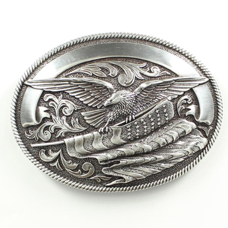 Nocona Nocona Oval Eagle Buckle